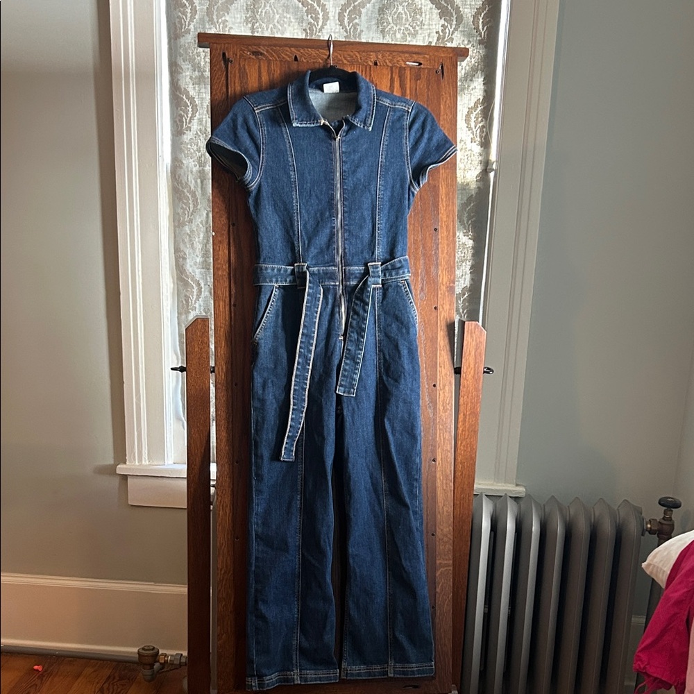 Abercrombie Kids denim jumpsuit, 13/14